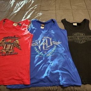 Harley Davidson Tank tops